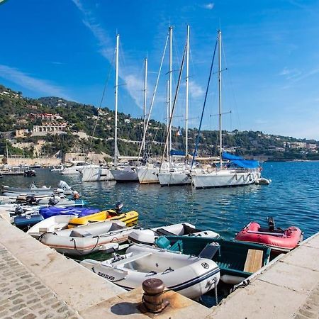 #40 Bright Sea View Suite For 6 2Mins Walk Port & Sea Villefranche-sur-Mer Kültér fotó