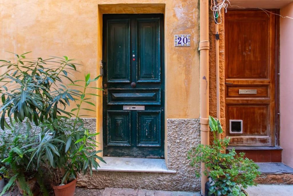 #40 Bright Sea View Suite For 6 2Mins Walk Port & Sea Villefranche-sur-Mer Kültér fotó