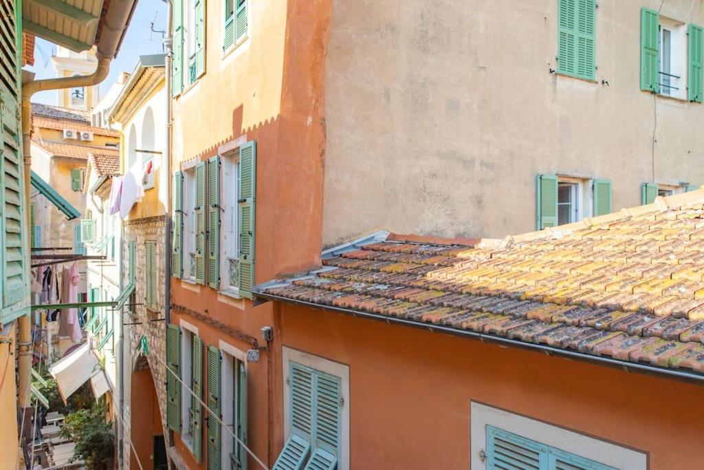 #40 Bright Sea View Suite For 6 2Mins Walk Port & Sea Villefranche-sur-Mer Kültér fotó